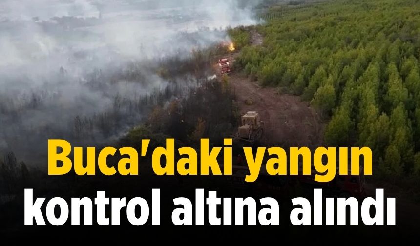 Buca'daki yangın kontrol altına alındı