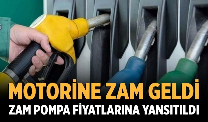 Motorine zam geldi
