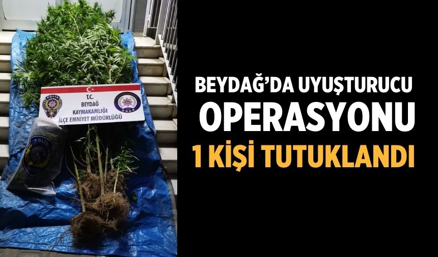 Beydağ’da Uyuşturucu Operasyonu