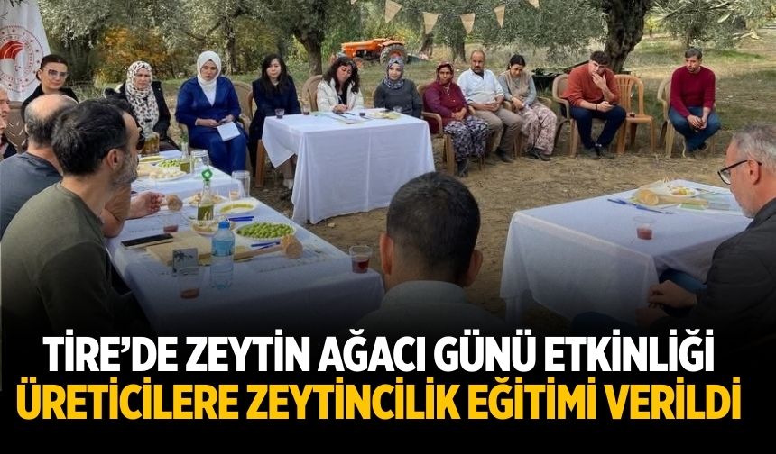 Tire’de Zeytin Ağacı Günü Etkinliği