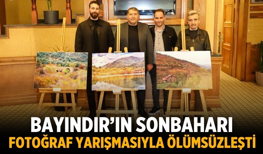 BAYINDIR’IN SONBAHARI FOTOĞRAF YARIŞMASIYLA ÖLÜMSÜZLEŞTİ