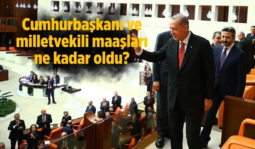 Cumhurbaşkanı ve milletvekili maaşları ne kadar oldu?