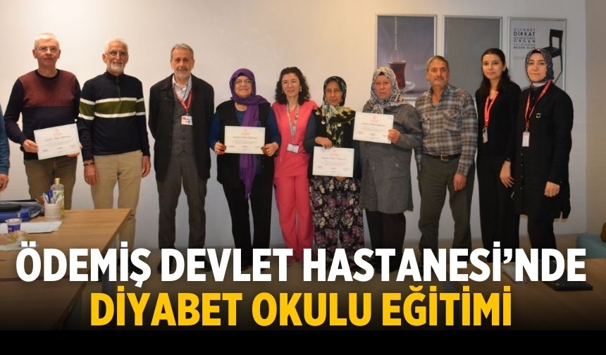 Ödemiş Devlet Hastanesi’nde Diyabet Okulu Eğitimi