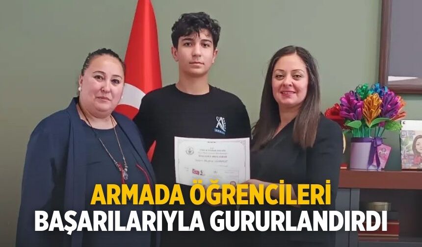 Armada Öğrencileri Başarılarıyla Gururlandırdı