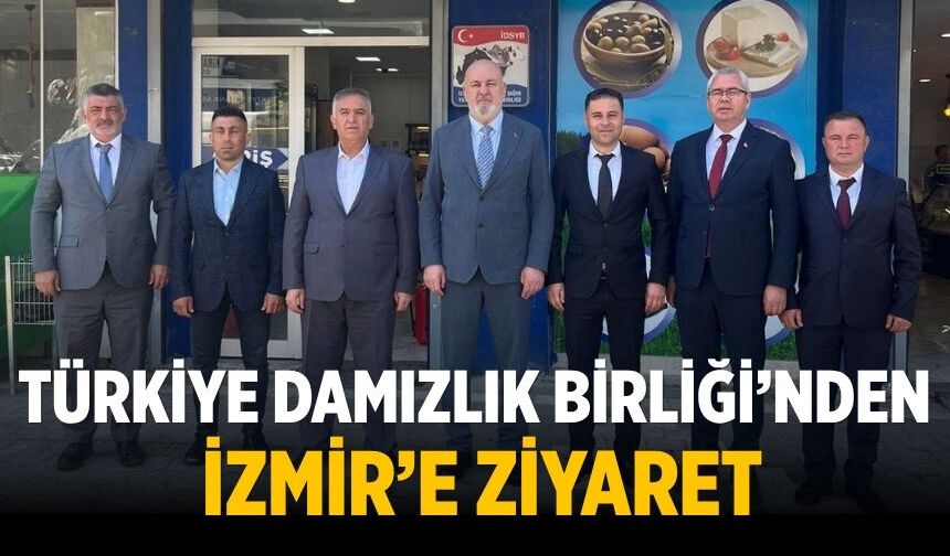 TÜRKİYE DAMIZLIK BİRLİĞİ’NDEN İZMİR’E ZİYARET
