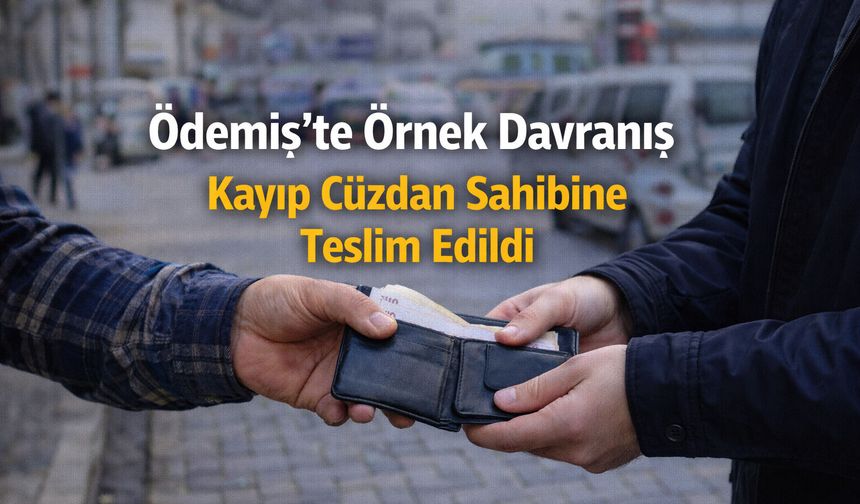 KAYIP CÜZDAN DUYARLI VATANDAŞ SAYESİNDE SAHİBİNE ULAŞTI