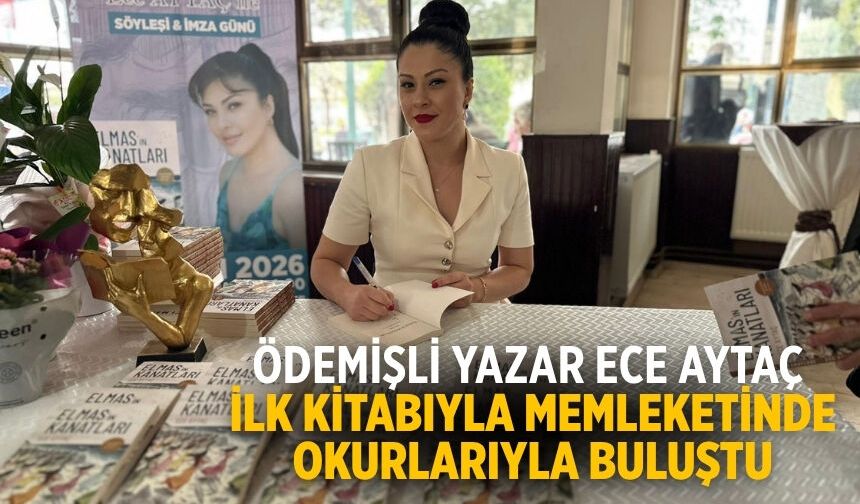 Ödemişli Yazar Ece Aytaç İlk Kitabıyla Memleketinde Okurlarıyla Buluştu
