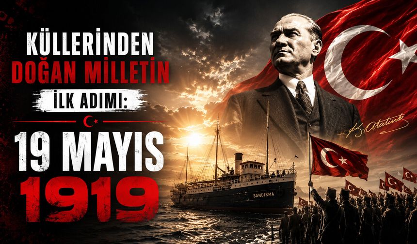 Küllerinden doğan milletin ilk adımı: 19 Mayıs 1919