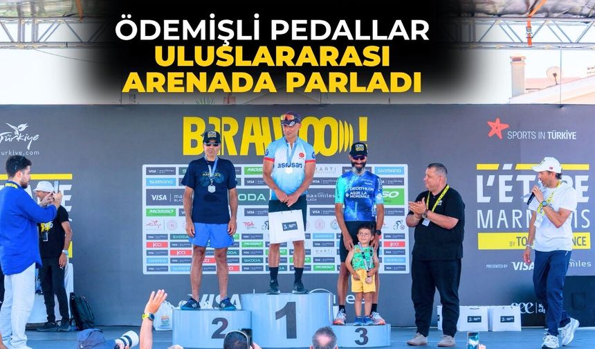 Ödemişli Pedallar Uluslararası Arenada Parladı