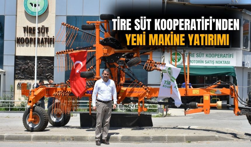 Tire Süt Kooperatifi’nden Yeni Makine Yatırımı
