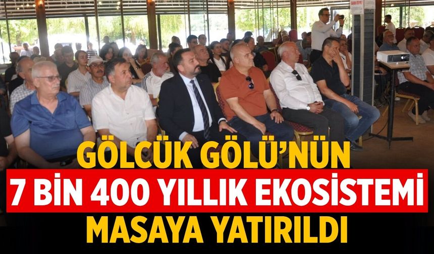 Gölcük Gölü’nün 7 Bin 400 Yıllık Ekosistemi Masaya Yatırıldı