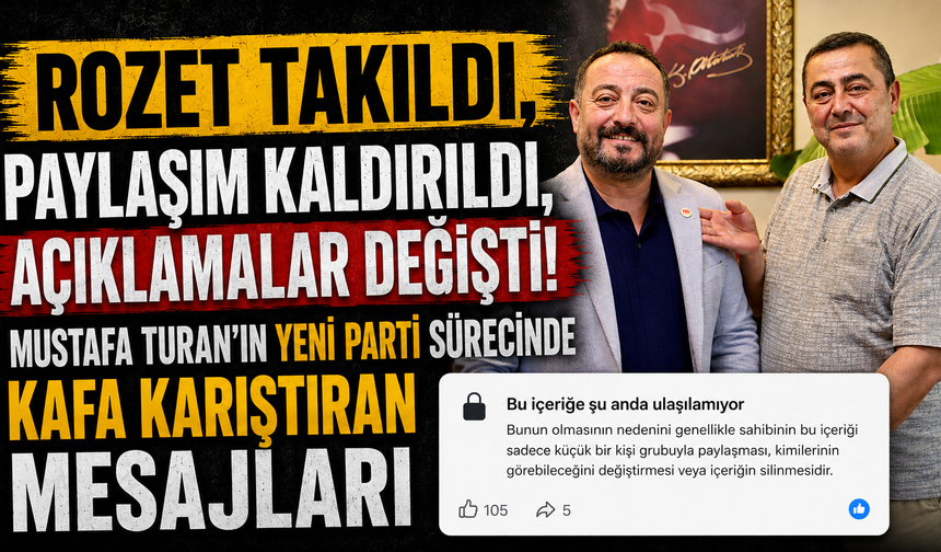 Rozet Takıldı, Paylaşım Kaldırıldı, Açıklamalar Değişti!