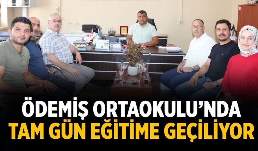 Ödemiş Ortaokulu’nda Tam Gün Eğitime Geçiliyor