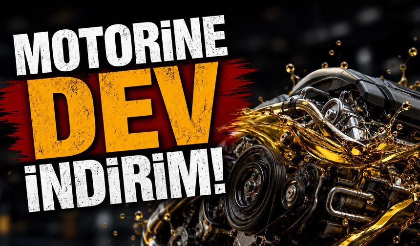 Motorinine dev indirim!