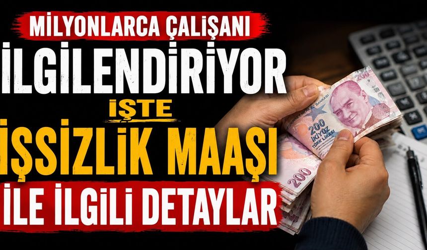 Milyonlarca çalışanı ilgilendiriyor İşte İşsizlik maaşı ile ilgili detaylar