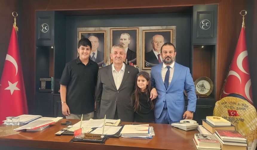 İbrahim Karadağ’dan Veysel Şahin’e teşekkür: “İzmir’in ağabeyi, Uç Beyimiz”