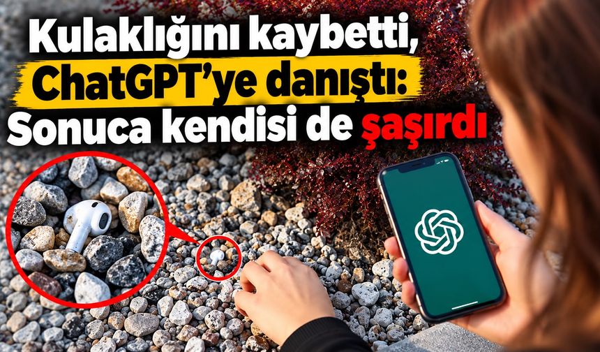 Kulaklığını kaybetti, ChatGPT'ye danıştı: Sonuca kendisi de şaşırdı