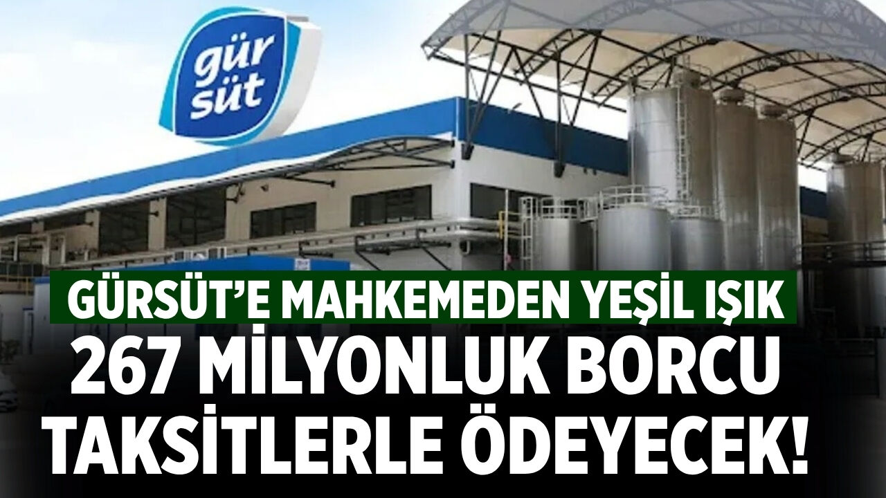 Gürsüt’e mahkemeden yeşil ışık 267 milyonluk borcu taksitlerle ödeyecek!
