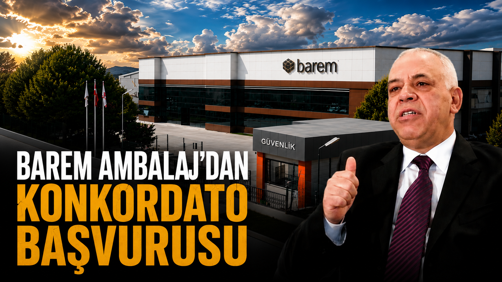Barem Ambalaj’dan konkordato başvurusu