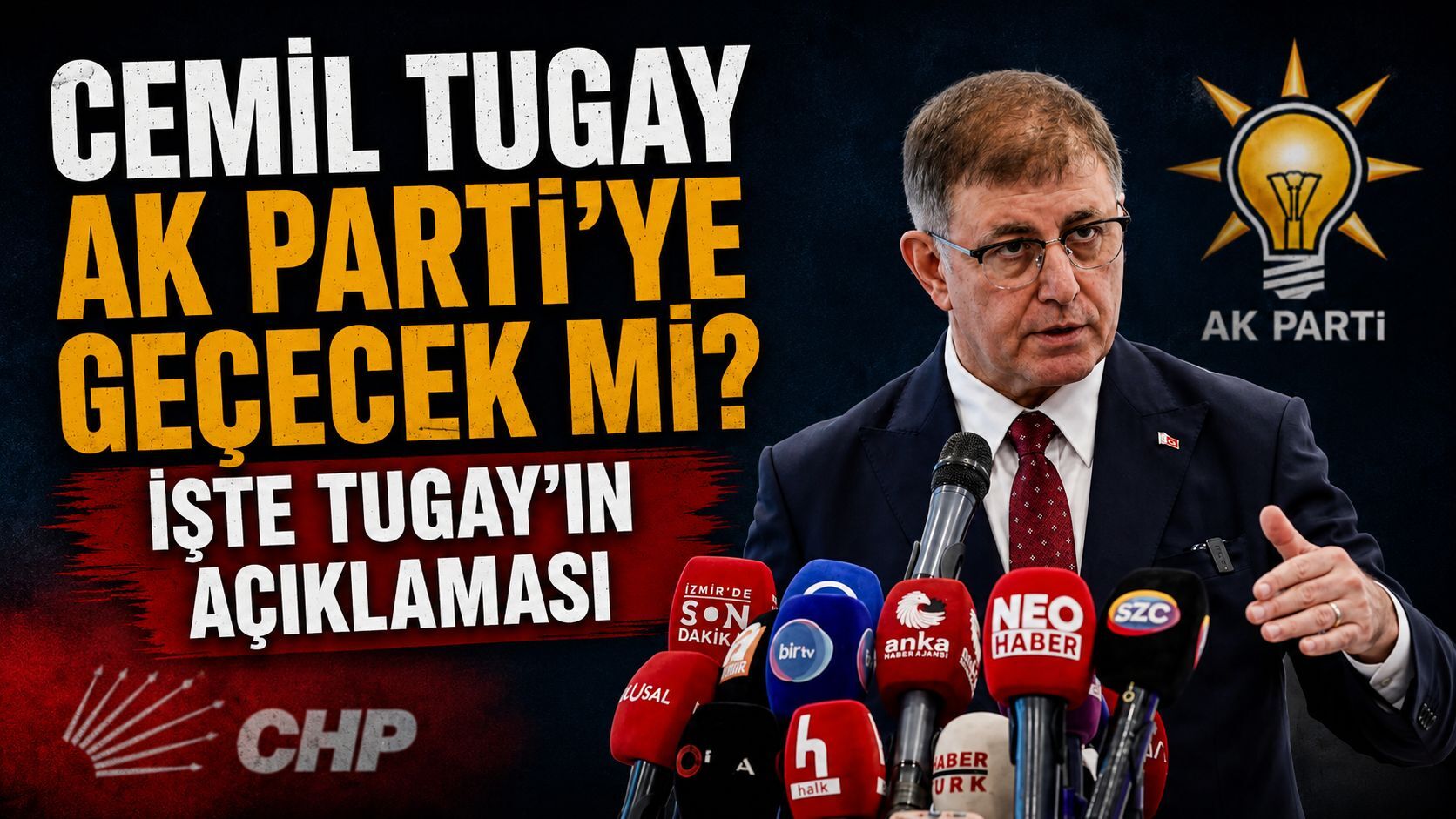 Cemil Tugay AK Parti'ye geçecek mi? İşte Tugay’ın açıklaması