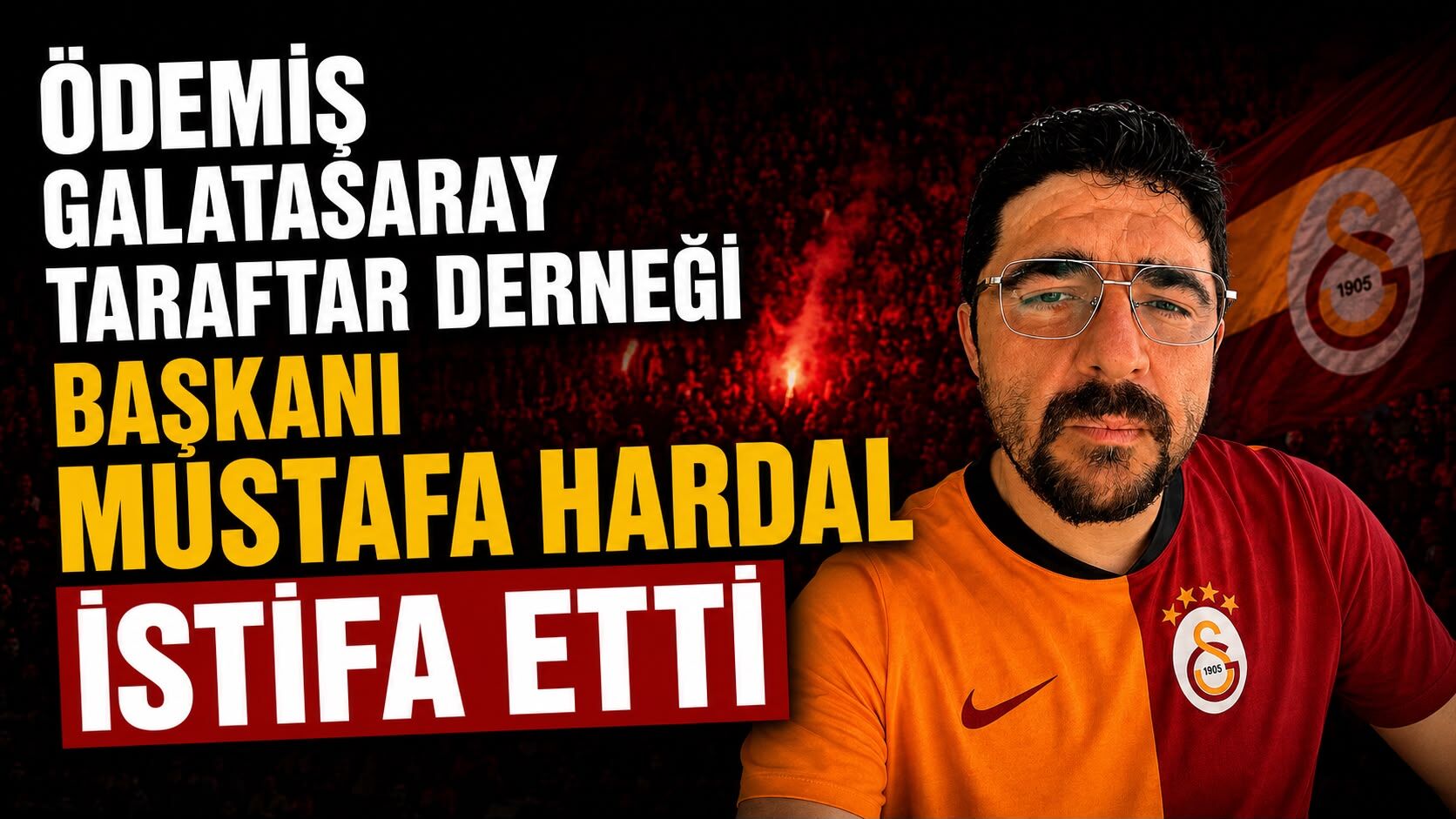 Ödemiş Galatasaray Taraftar Derneği Başkanı Mustafa Hardal istifa etti