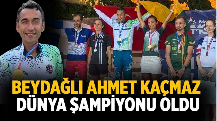 Beydağlı Ahmet Kaçmaz Dünya Şampiyonu Oldu