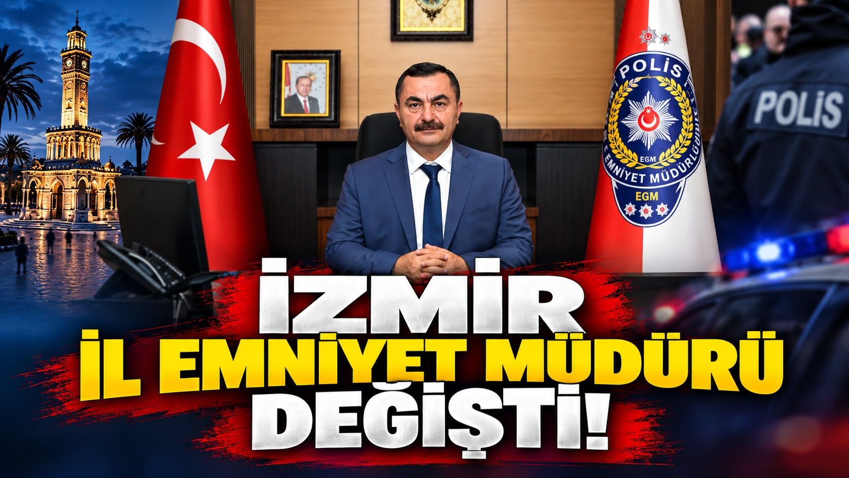 İzmir İl Emniyet Müdürü değişti!