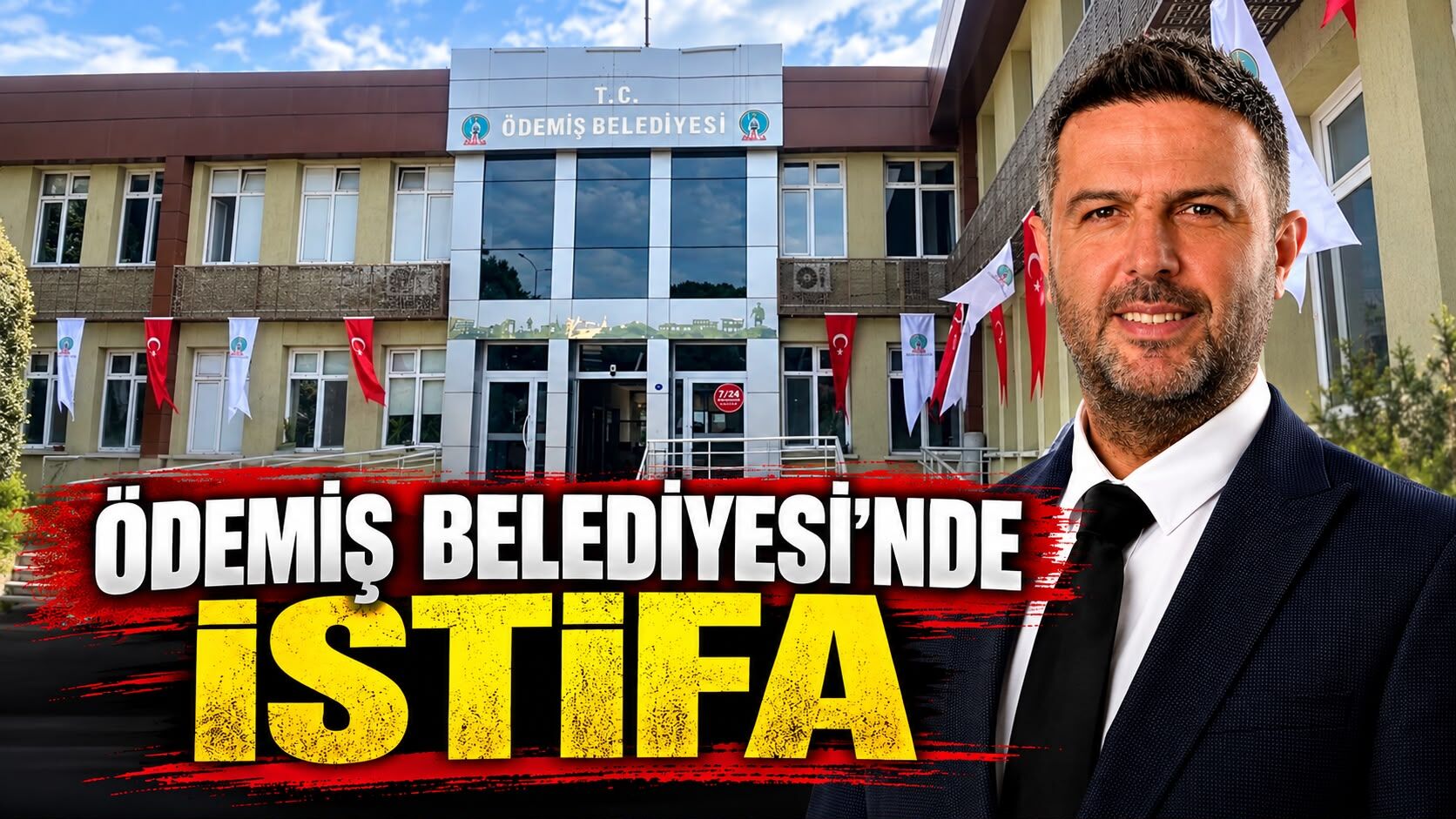 Ödemiş Belediyesi’nde istifa