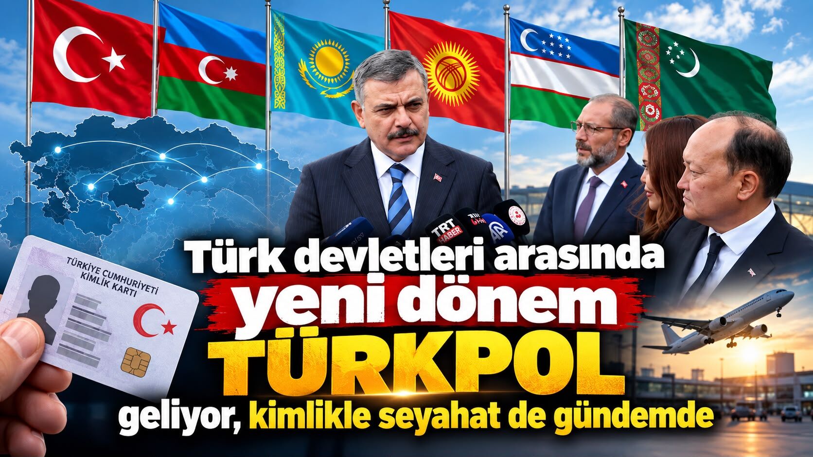 Türk devletleri arasında yeni dönem TÜRKPOL geliyor, kimlikle seyahat de gündemde