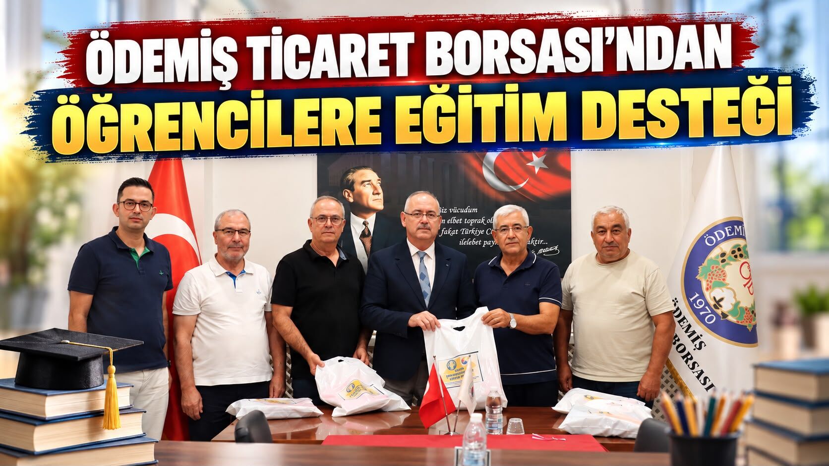 Ödemiş Ticaret Borsası’ndan Öğrencilere Eğitim Desteği