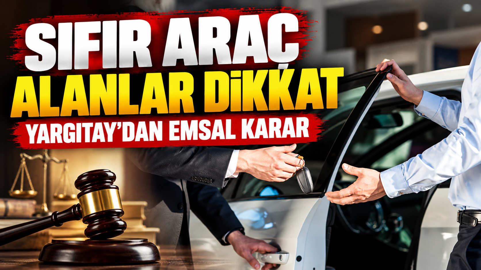 Sıfır araç alanlar dikkat Yargıtay’dan emsal karar