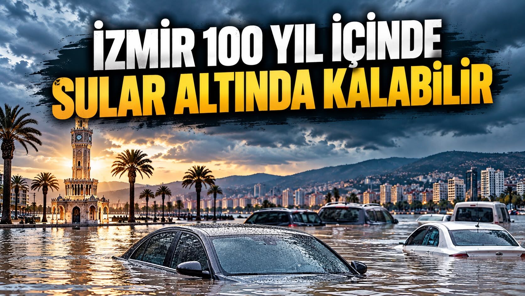 İzmir 100 yıl içinde sular altında kalabilir