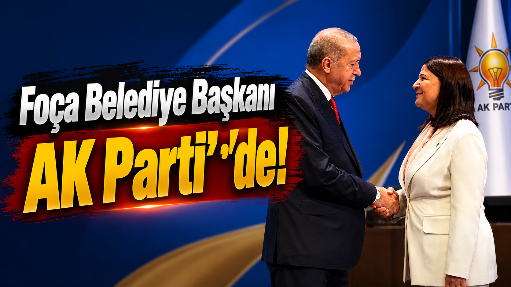 Foça Belediye Başkanı AK Parti'de!