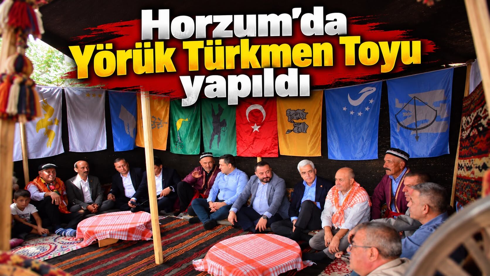 Horzum’da Yörük Türkmen Toyu yapıldı