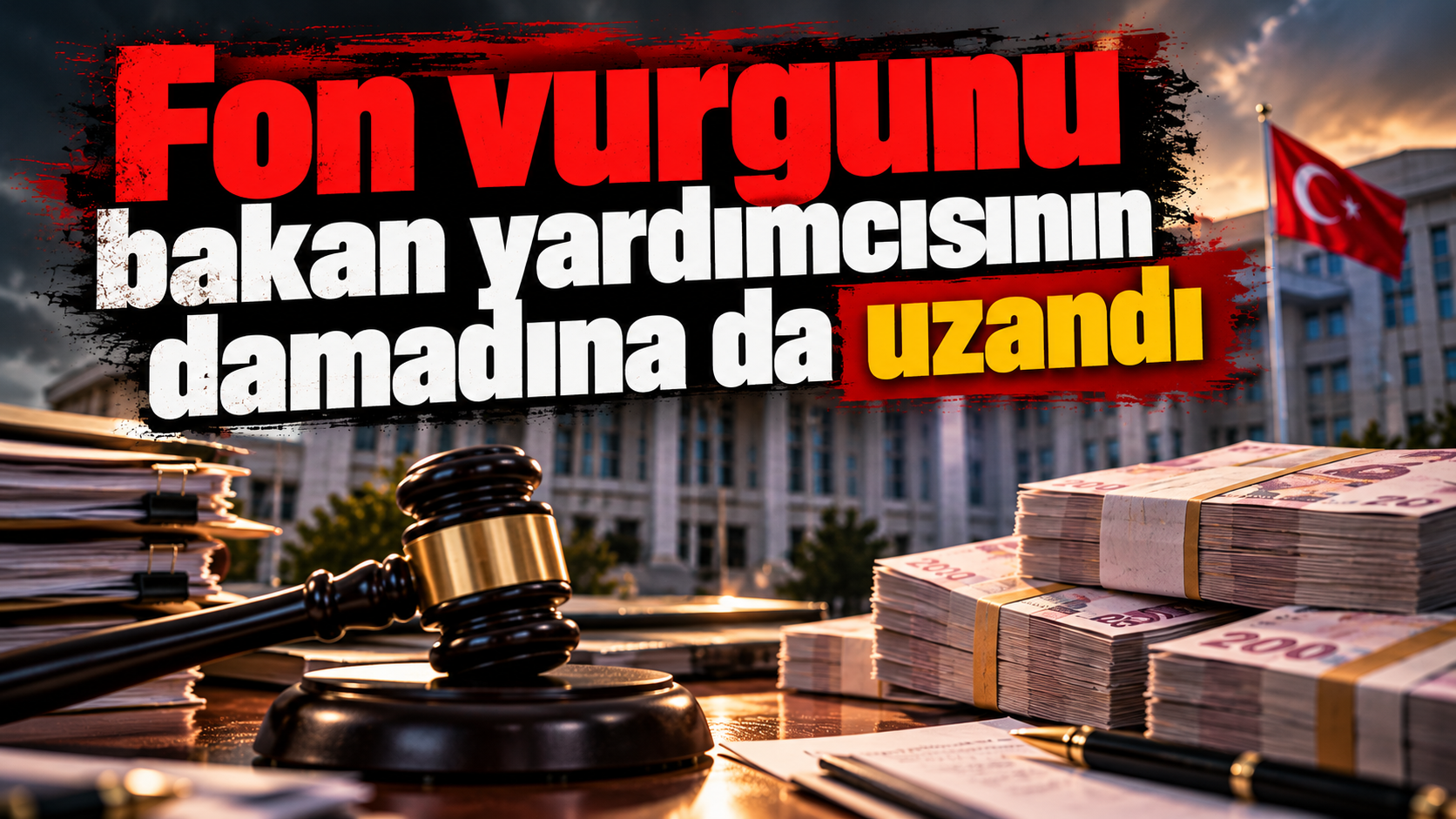 Fon vurgunu bakan yardımcısının damadına da uzandı