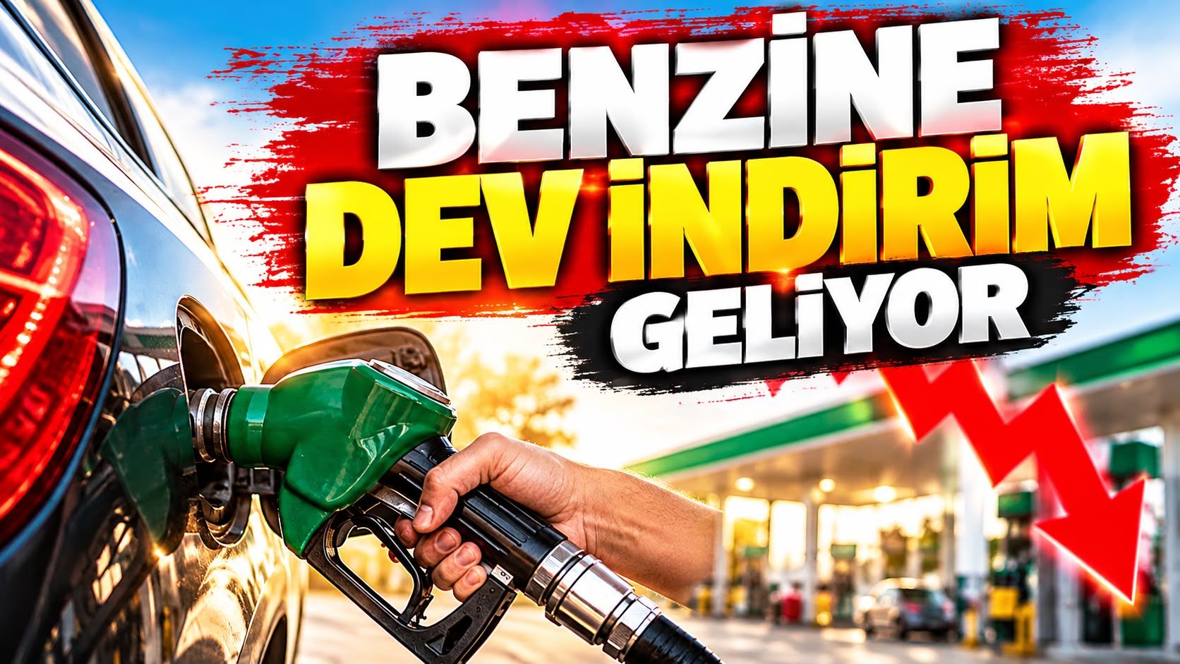 Benzine dev indirim geliyor